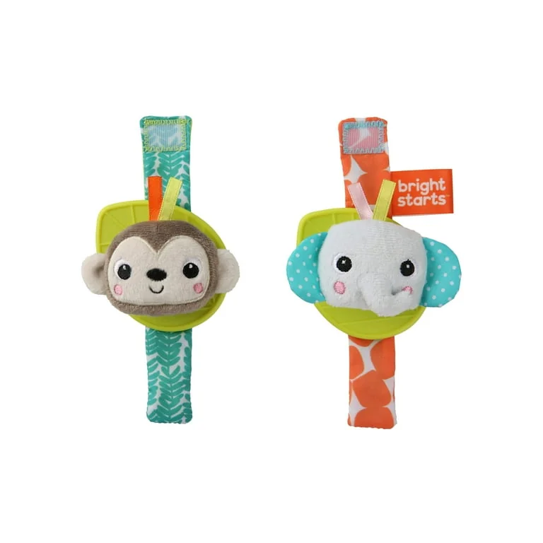 Bright Starts Grzechotki na rączkę (zestaw 2 szt.) BS8531