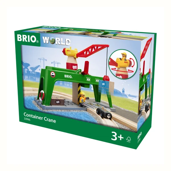 BRIO World Dźwig kontenerowy (33996)