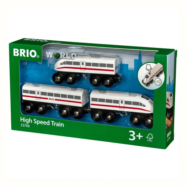 BRIO World Szybki pociąg z dźwiękiem (33748)