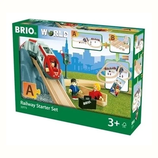KOLEJKA BRIO WORLD RAILWAY STARTER SET