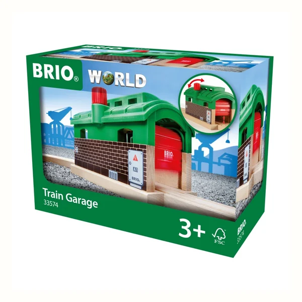 BRIO World Parowozownia, garaż dla lokomotywy (33574)