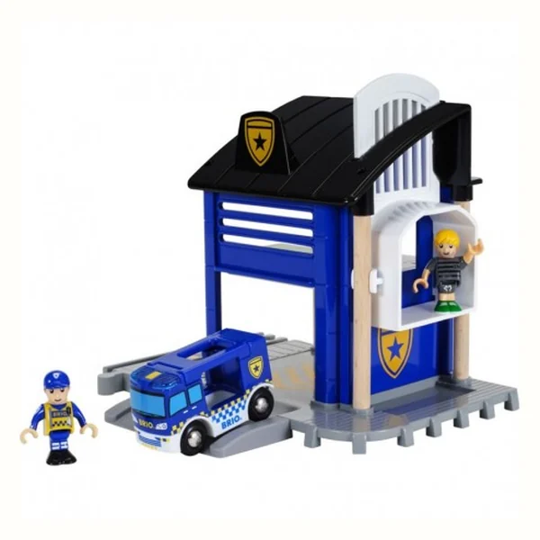 Zestaw Brio Police Station 33813 kolejka