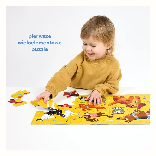 CzuCzu Puzzle Hau Pieski 40 elementów