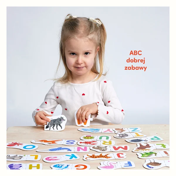 CzuCzu Puzzle do pary Literki (24 układanki) 3+