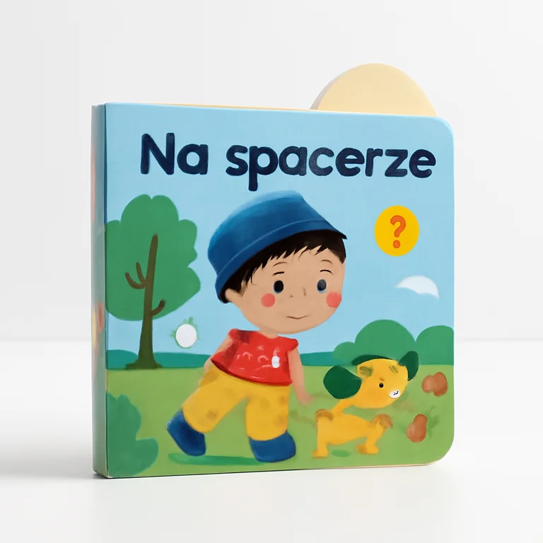 CzuCzu Książka z klapkami: Na spacerze