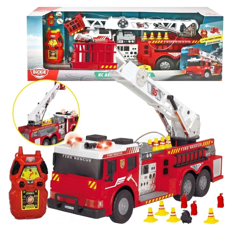 Dickie Toys SOS Straż Pożarna — wóz 40 cm ze światłem i dźwiękiem