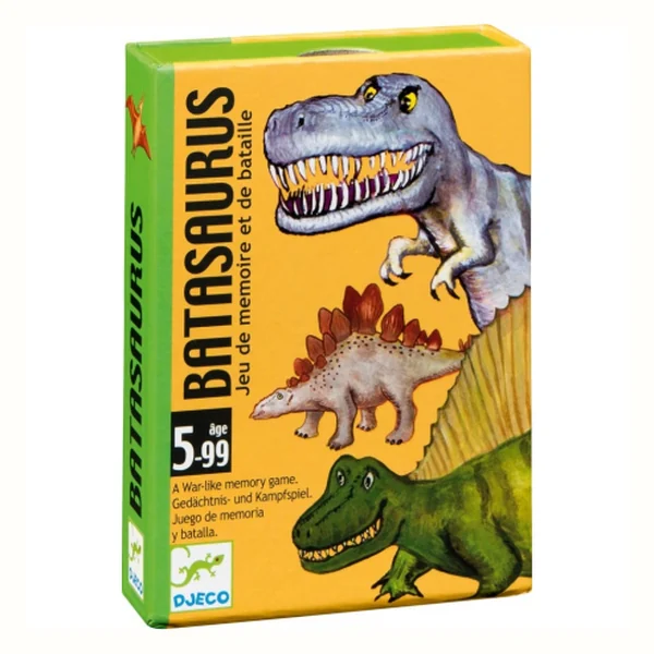Djeco Batasaurus, dinozaurowa gra w wojnę z pamięcią 5+