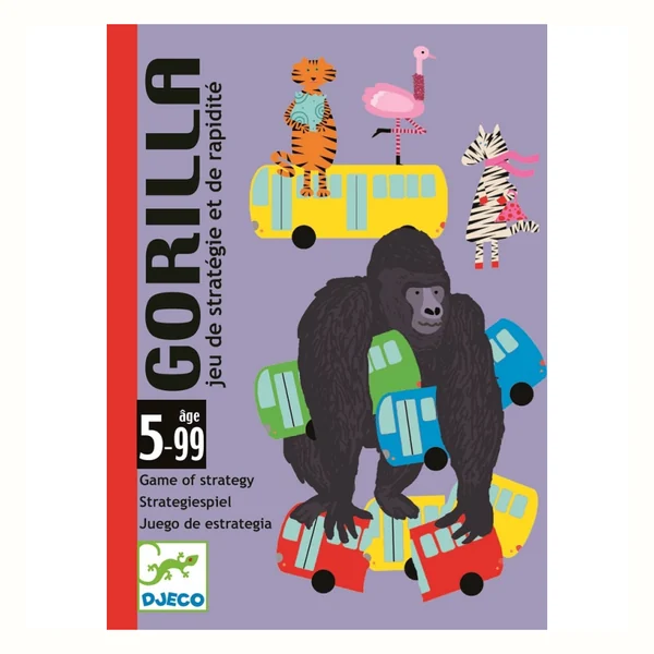 Djeco Gorilla, gra karciana w stylu makao 5+