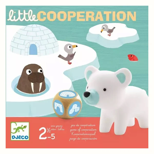 Djeco Little Cooperation Zwierzaki na Arktyce