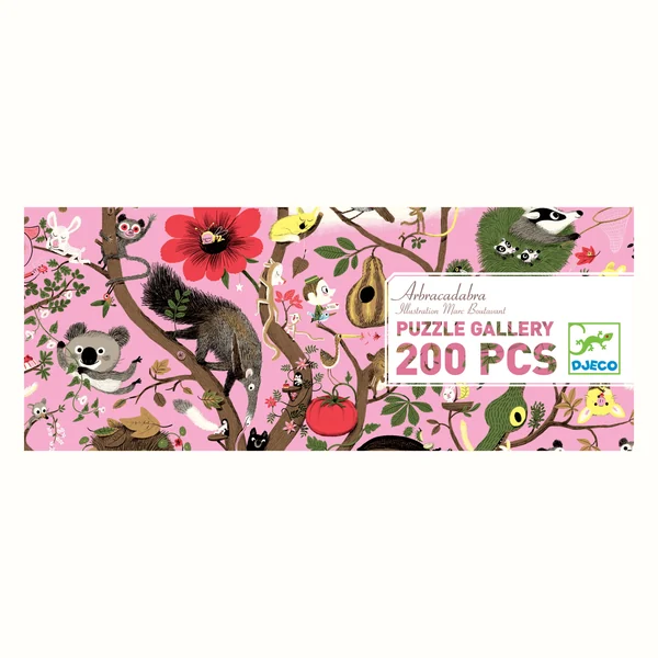 Djeco Puzzle Gallery Abracadabra - 200 elementów