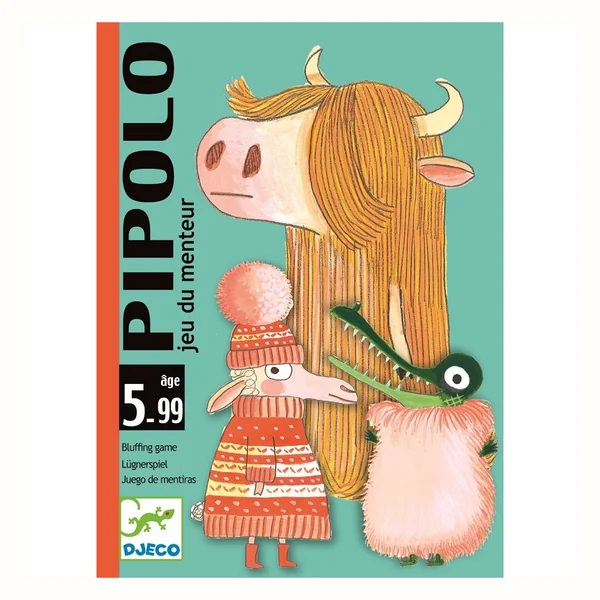 Djeco Pipolo, gra w blefowanie 5+