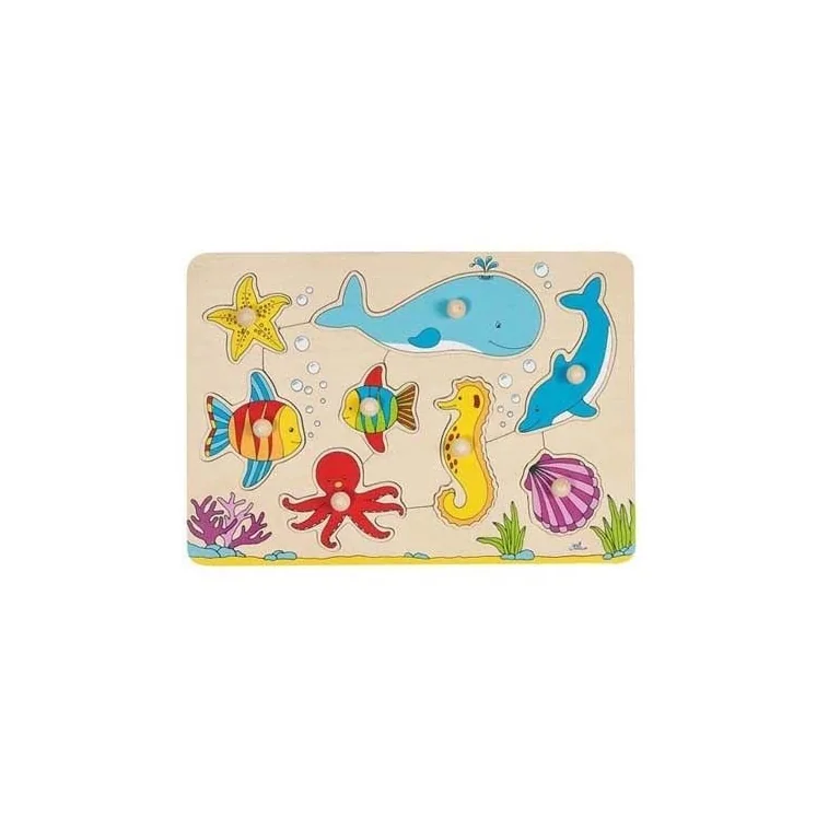 Djeco Puzzle z Uchwytami Podwodny Świat