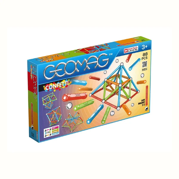 Geomag Confetti, 88 elementów