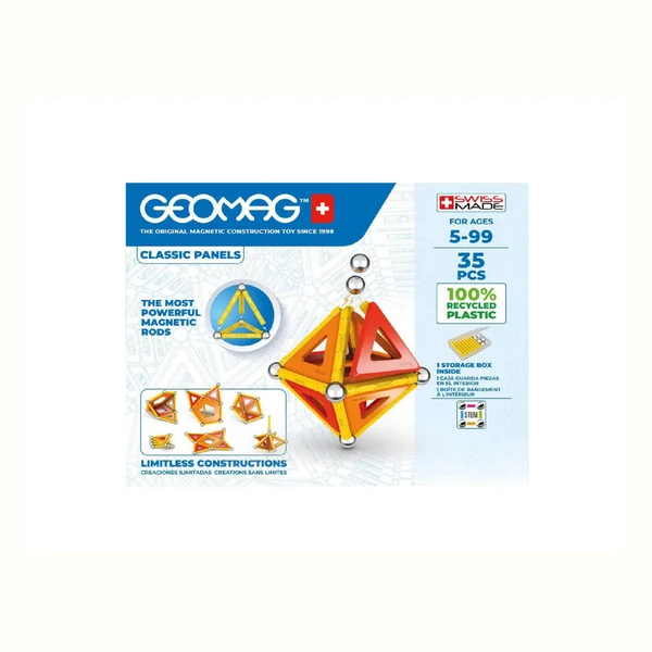 Geomag Classic Panels Eco, 35 elementów