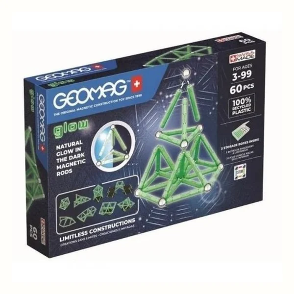 Geomag Glow, 60 elementów
