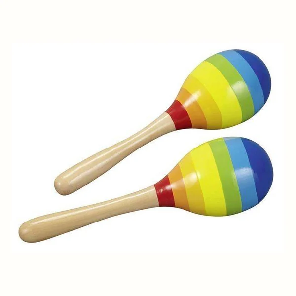 Goki marakasy grzechotka malucha 2szt zabawka muzyczna