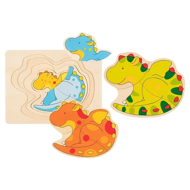 Goki Układanka warstwowa Dinozaury — era mezozoiku