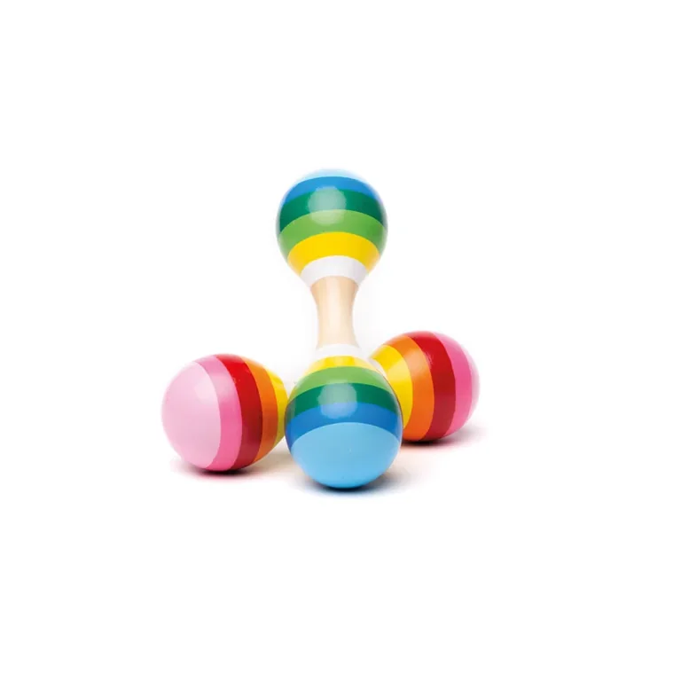 Hape Drewniana grzechotka wałek (Shake and Match)