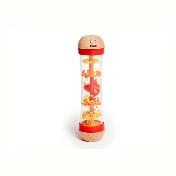 HAPE - Grzechotka Koraliki Deszczowe Kolor: Czerwony