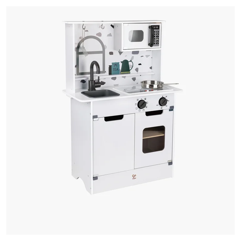Hape Kiddie Kitchen E3159 — kompaktowa drewniana kuchnia