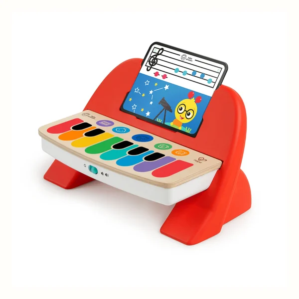 Hape Baby Einstein Cal's First Melodies E12577, drewniane pianinko dotykowe
