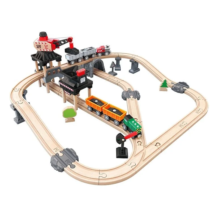 Hape Railway Kolejka z lokomotywą zestaw