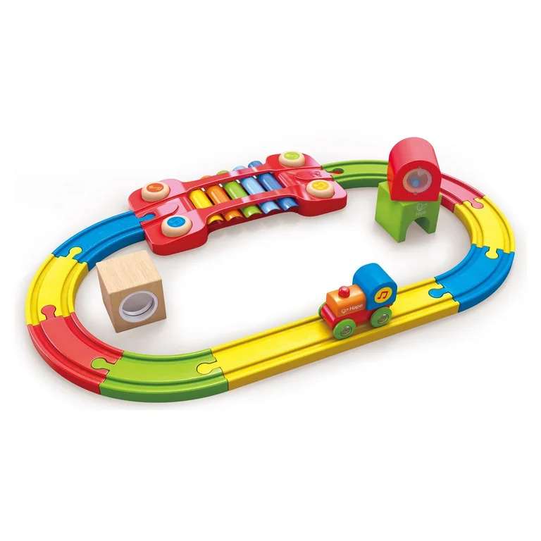 Hape Railway Starter Set — kolejka drewniana