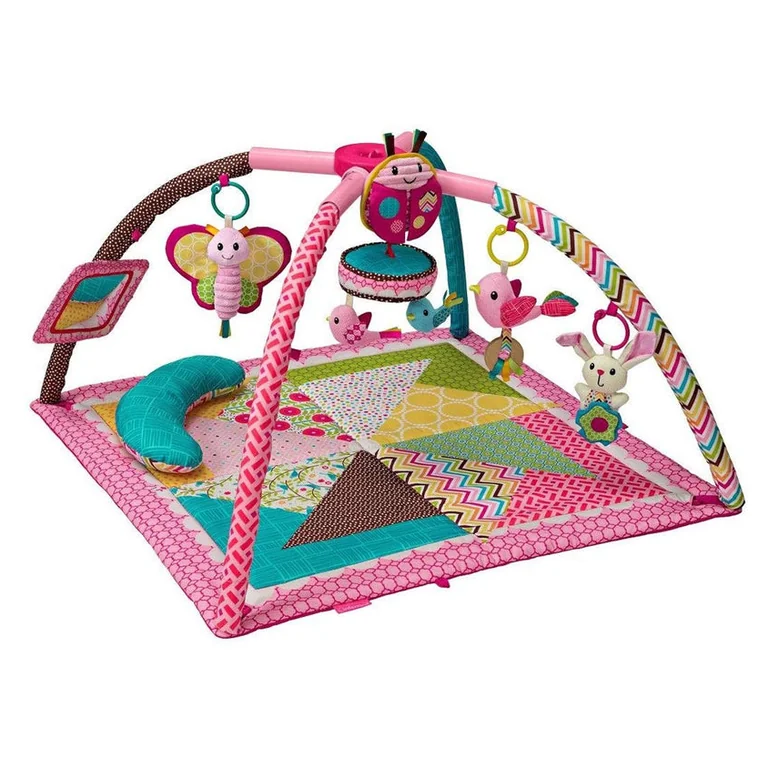 Infantino Mata do tummy time z wałkiem Twist & Fold