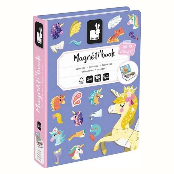 Janod Magnetibook Jednorożec