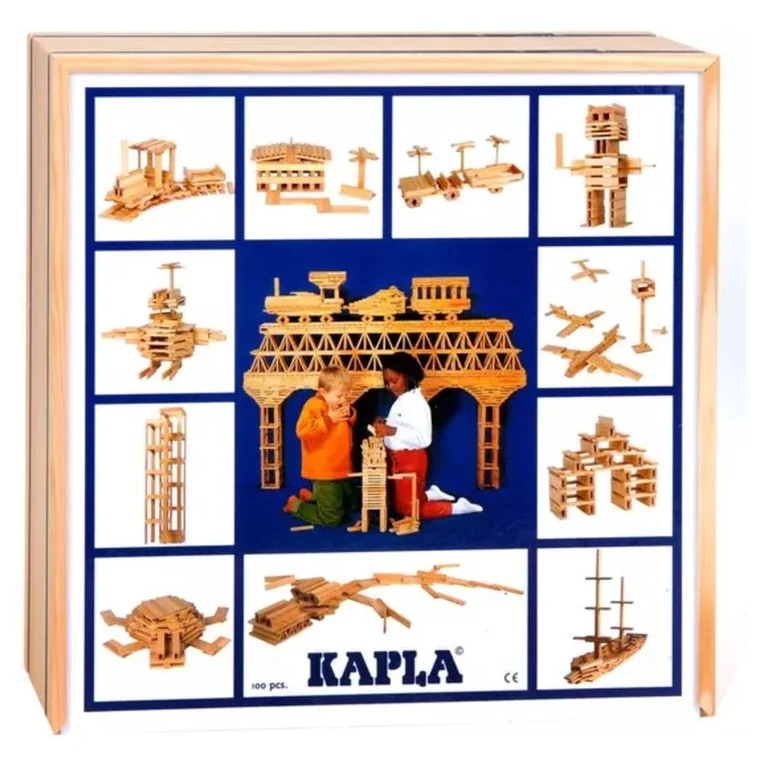 Kapla 100 — Drewniane Klocki Budowlane (100 szt.)