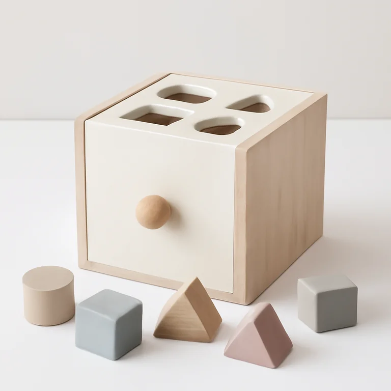 Kid's Concept Drewniane pudełko sorter-włóż Neo