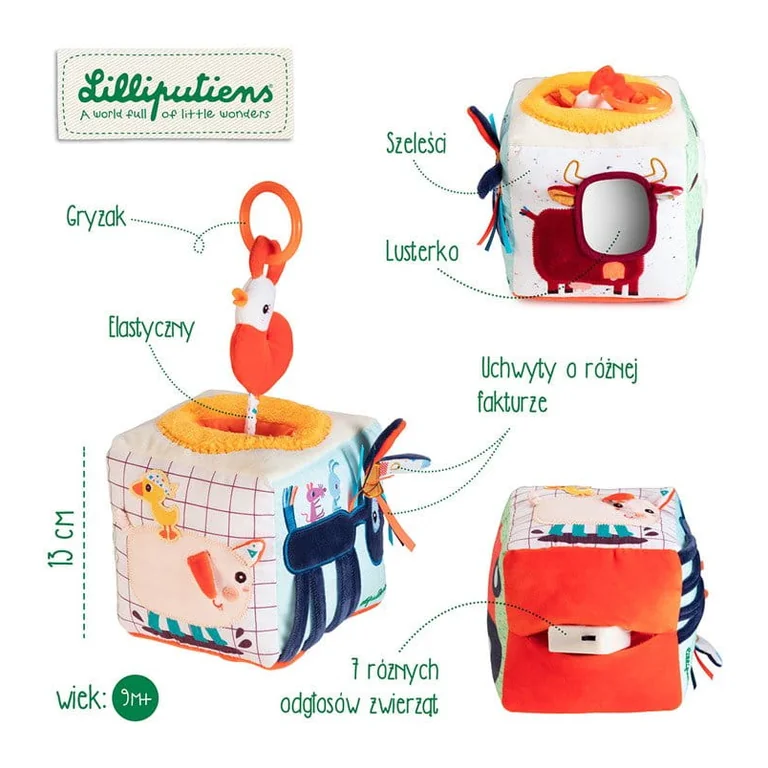 Lilliputiens Kostka Aktywizująca Alex Slon