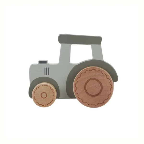 Traktor drewniany Little Farm Little Dutch 12 m-cy