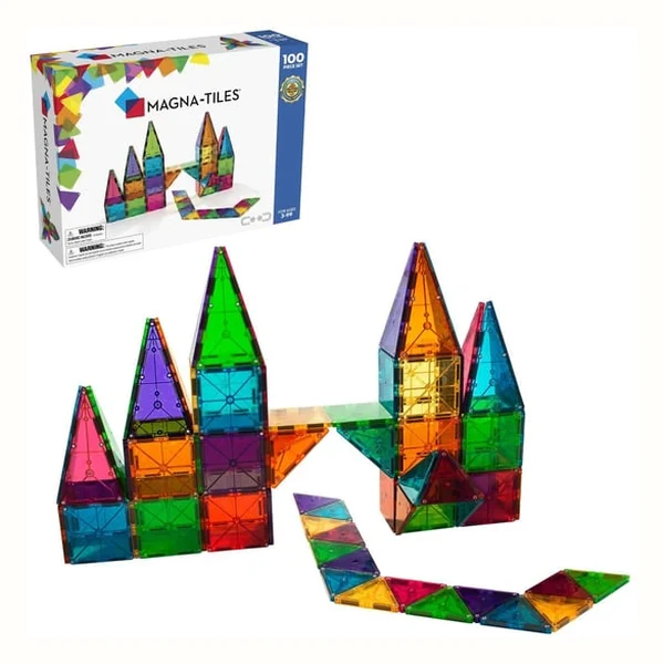 Classic 100 Klocki Magnetyczne 100 el. Magna-Tiles