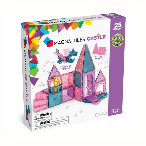 Klocki magnetyczne Zamek 25 elementów Magna-Tiles