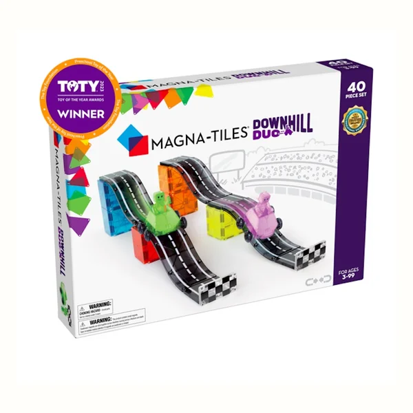 Magna-Tiles zestaw magnetyczny Downhill Duo 40 części