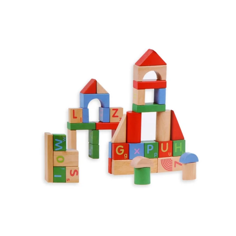 Manhattan Toy Skyscraper Klocki drewniane miasto