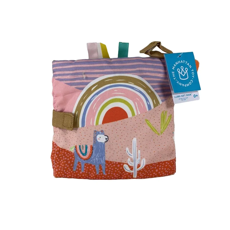 Manhattan Toy Soft Book — sensoryczna miękka książeczka