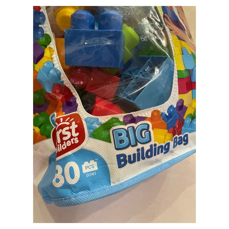 Mega Bloks First Builders — worek 80 el.