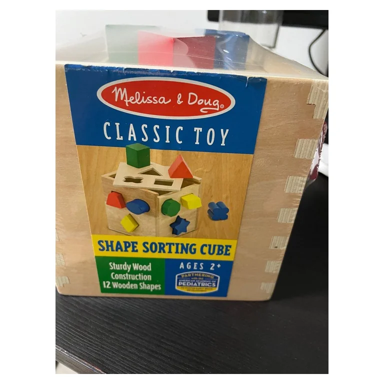Melissa & Doug Sorter Kostka Klasyczna — 12 kształtów
