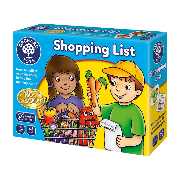 Orchard Toys Lista Zakupów – gra pamięciowa