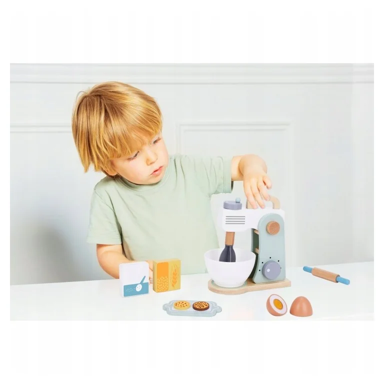 PlanToys Zestaw akcesoriów kuchennych drewnianych