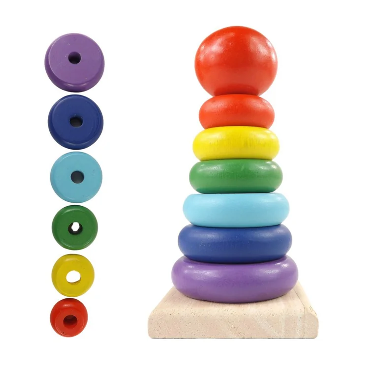 Piramida tęczowa (Rainbow Stacker)