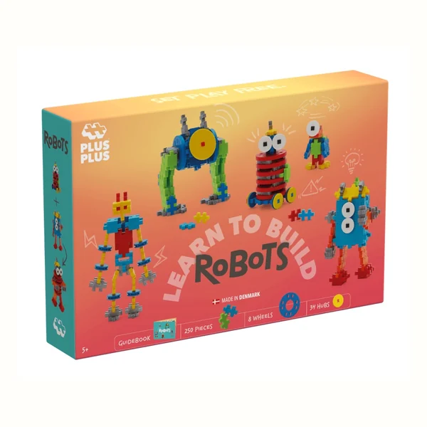 KLOCKI PLUS-PLUS NAUCZ SIĘ BUDOWAĆ ROBOTY 275EL