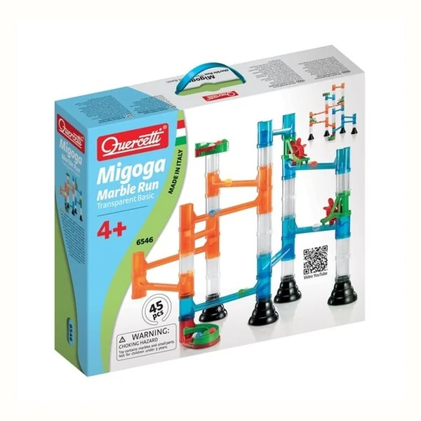 Quercetti Migoga Marble Run tor kulkowy Transparent