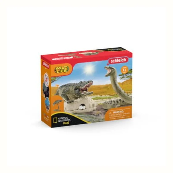 Schleich Wild Life Niebezpieczeństwo na bagnach 42625