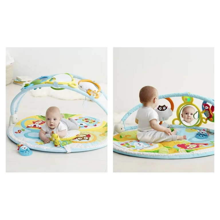 Skip Hop Mata edukacyjna z pałąkami Pingwin (Zoo Infant Activity Gym)
