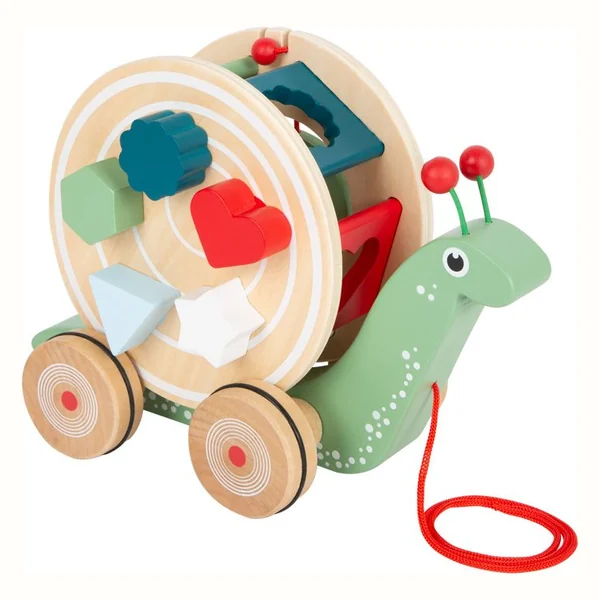 Small Foot Ślimak sorter do ciągnięcia