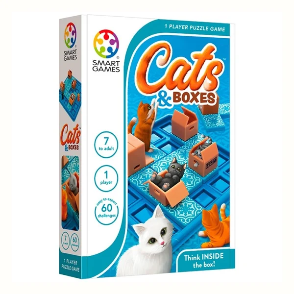 Smart Games Koty w pudełkach (Cats & Boxes)