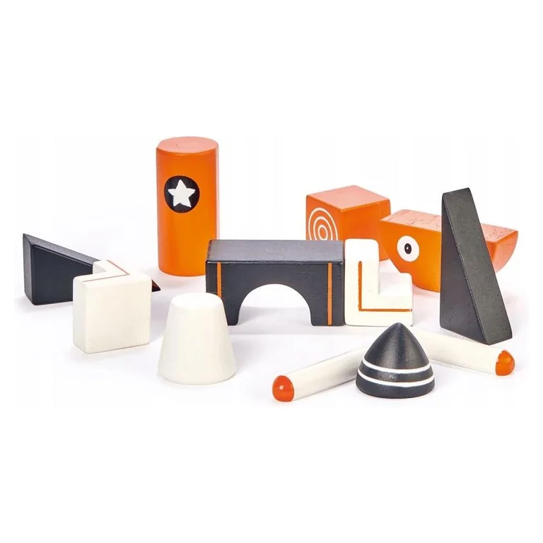 Tender Leaf Toys Wonder Blocks — drewniane klocki budowlane 20 el.